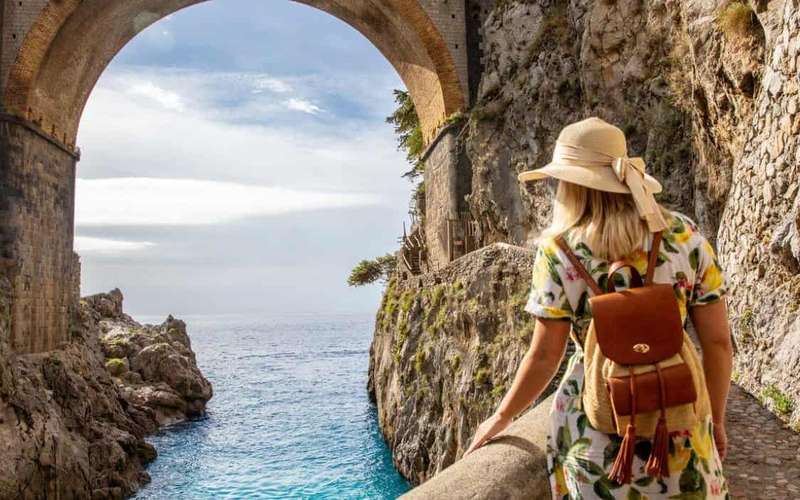 Von Sorrento aus: Positano, Amalfi, & Ravello Amalfiküste Tour