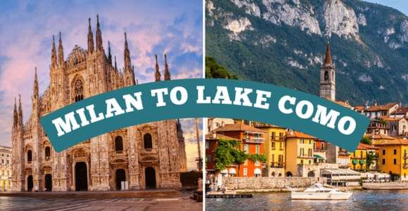 Jezero Como: Transfer vlakem do/z Milána s malebnými výhledy