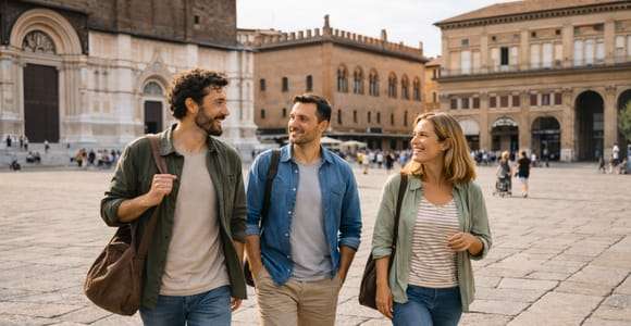 Bologna mit einem Einheimischen: Individuelles privates Treffen
