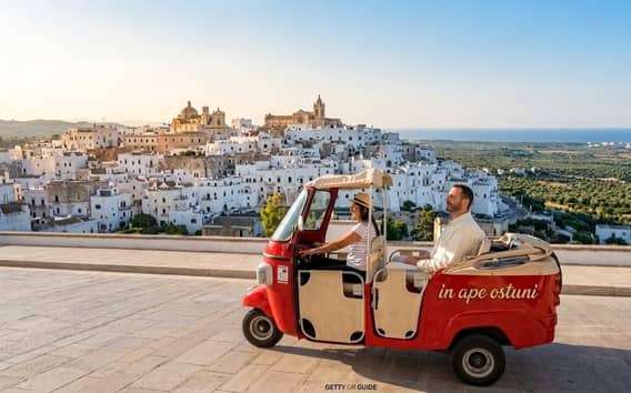 Tour en Ape Calessino eléctrico por Ostuni