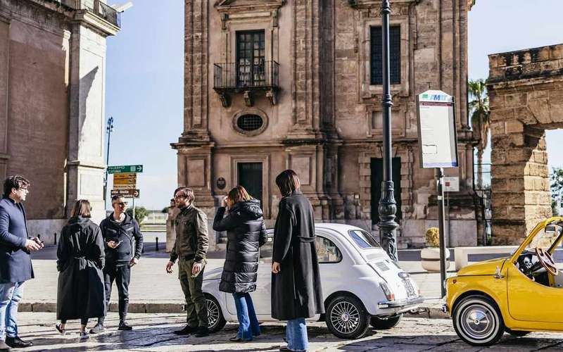 Palermo: Vintage Fiat 500 Sightseeing Tour Through Alleyways