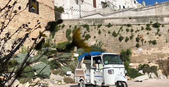 Ostuni: Tour en Ape Calessino para descubrir la Ciudad Blanca
