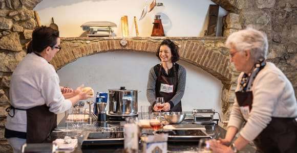 Garda: Cooking Class with Dessert