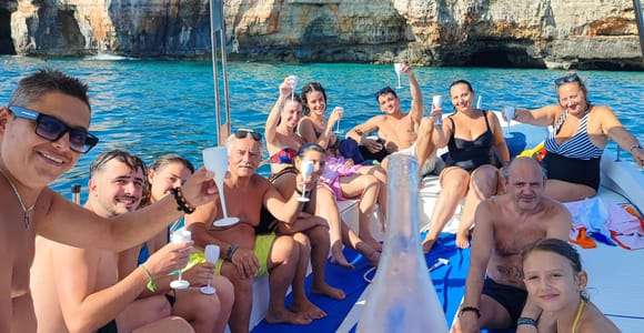Santa Maria di Leuca: Boat Tour with a visit to caves, crystal-clear sea and sunsets