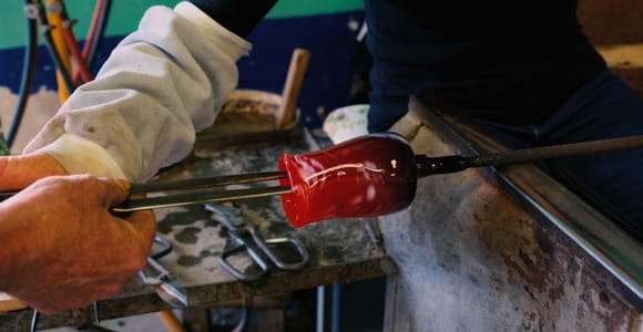 From Venice: Murano Glass Factory Tour w/ Boat, Demo & Gift