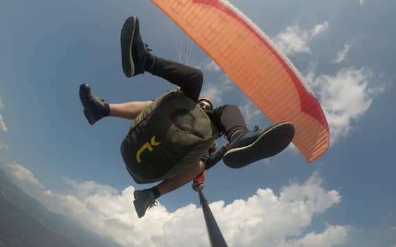 Tandem Paragliding over Lake Iseo with Photos and Video