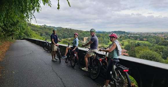 Bergamo mit dem E-Bike