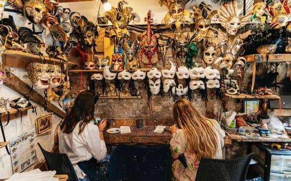 Venecia: Taller de Máscaras de Carnaval