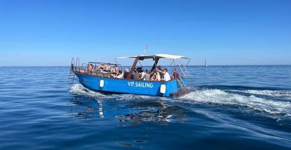 Isola Bella-Grotta Azzurra: tour in barca, snorkeling e aperitivo