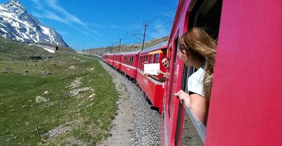 From Milan: Lake Como and Bernina Train Day Trip