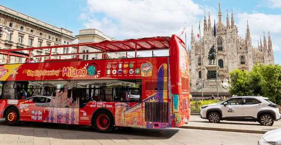 Milan: 24, 48, or 72-Hour Hop-On Hop-Off Bus Ticket