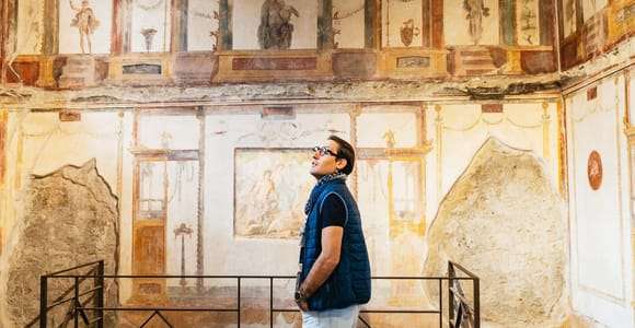 Desde Nápoles: Excursión de un día al Vesubio y Pompeya