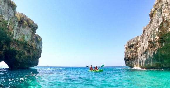 Santa Maria di Leuca: Prohlídka na kajaku a kánoi v jeskyních