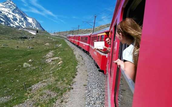 Vanuit Milaan: Dagtrip Comomeer en Bernina trein