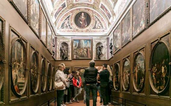 Palazzo Vecchio: Vstup bez čekání a prohlídka tajných chodeb