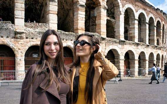 Wandeltour Verona met lokale gids van Arena tot Julia's huis
