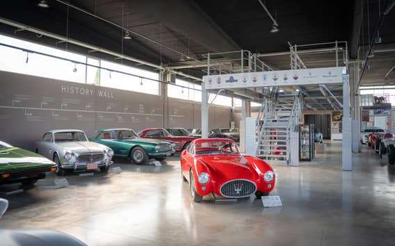 Maserati Sammlung Umberto Panini Modena: Ticket und Audioguide