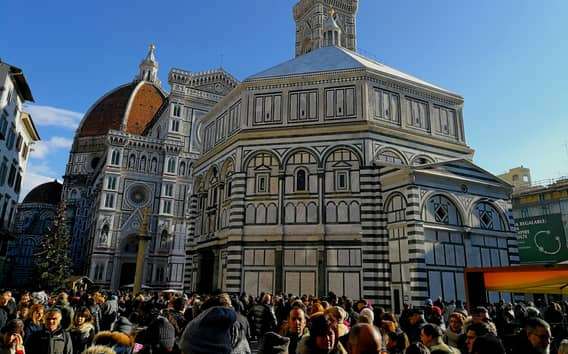Firenze: Dóm vezetett túra sorban állás nélkül
