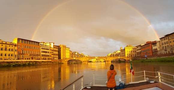 Florence : Croisière sur l'Arno avec Aperitivo