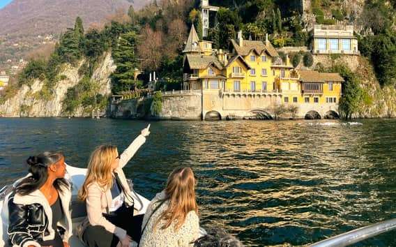 Lago de Como: Tour em pequenos grupos partilhado com aperitivo e snacks