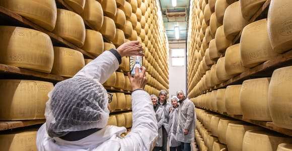 Depuis Bologne : visite autour du Parmigiano, du vinaigre balsamique et du prosciutto