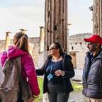Pompeii vanuit Napels: archeoloog, voorrang en cameeatelier