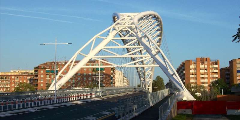 Settimia Spizzichinobrug (spoorviaduct Garbatella - Ostiense)