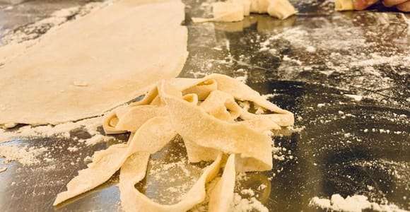 Sorrento: Pasta en Tiramisu kookles met wijn