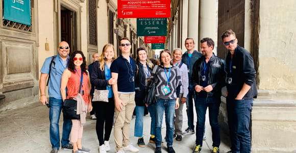 Florens: Uffizierna Uffizi-galleriet Guidad tur för små grupper med biljett