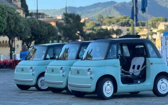 Fiat Topolino an der Riviera: Santa Margherita bis Portofino