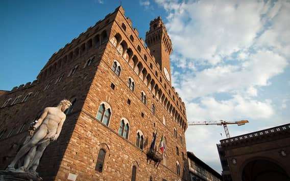 Florencie: Vstupenka bez čekání do Palazzo Vecchio, bývalého paláce Medicejů