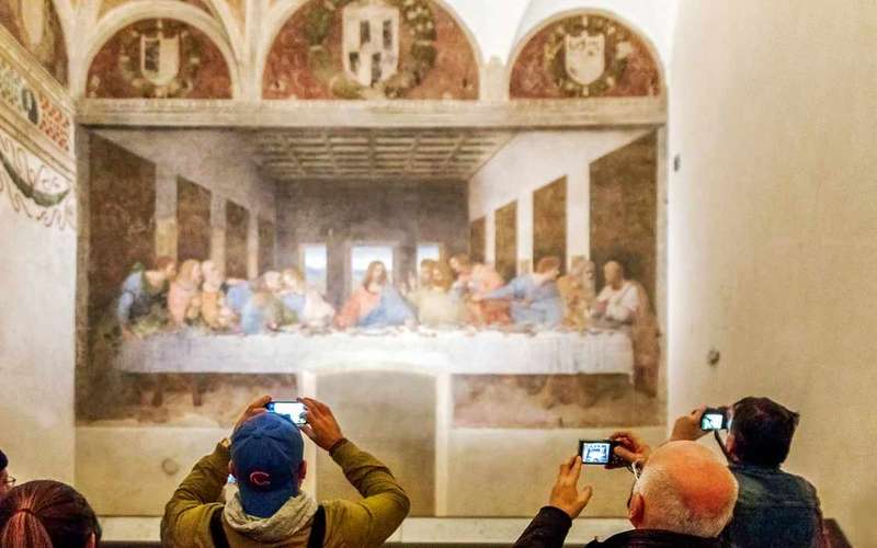 Milánó: Vezetett túra Leonardo da Vinci Utolsó vacsora című művéhez