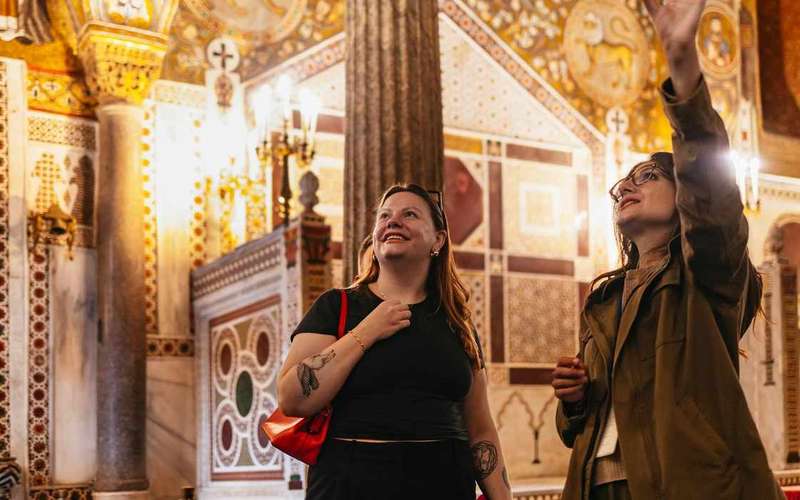 Palermo: Normann Palota és Palatina-kápolna túra belépőjeggyel