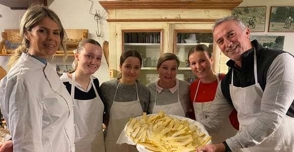 Cours de cuisine à la Villa Toscana près de Cortona