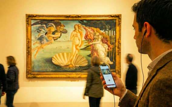 Florencie: Vstupenka do Uffizi s prioritním vstupem a volitelnou audioprůvodcovskou aplikací