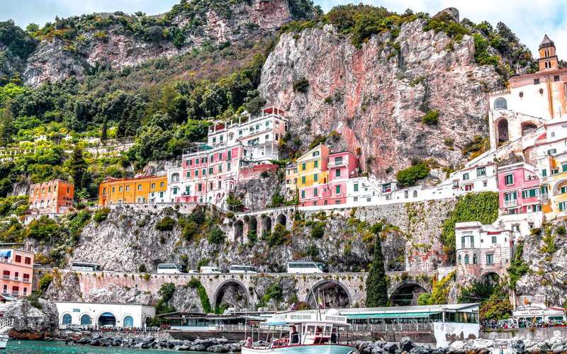 Ferry de Sorrente à Amalfi et Positano, temps libre