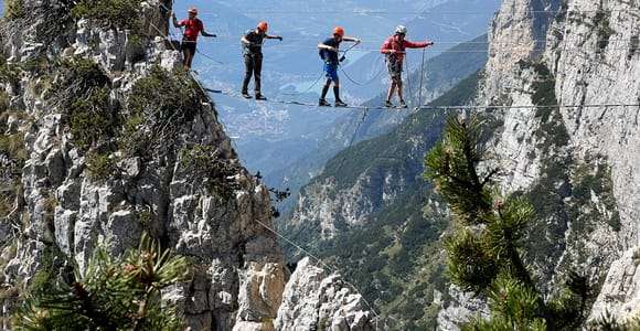 Andalo: Via Ferrata Experience, "Ferrata delle Aquile"