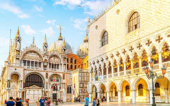 Venecia: Visita guiada al Palacio Ducal y a la Terraza de San Marcos