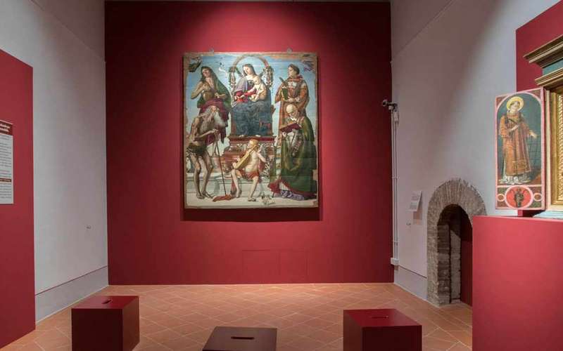 Perugia: belépőjegy a Káptalani Múzeumba
