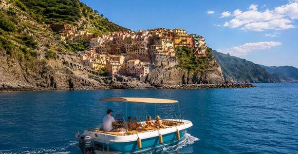 La Spezia: Cinque Terre und Portovenere Ganztägige Bootstour