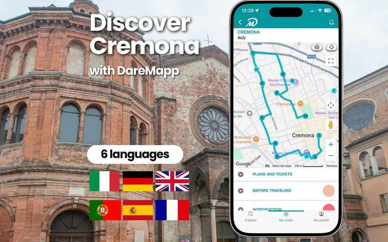 Cremona: Guided Tour on Your Mobile Phone