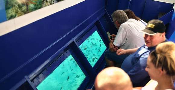 Istrie : Tour panoramique d'Umag en bateau de verre Aquavision