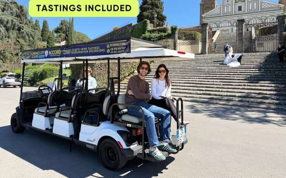 Florence : Excursion en voiturette de golf dans la vieille ville
