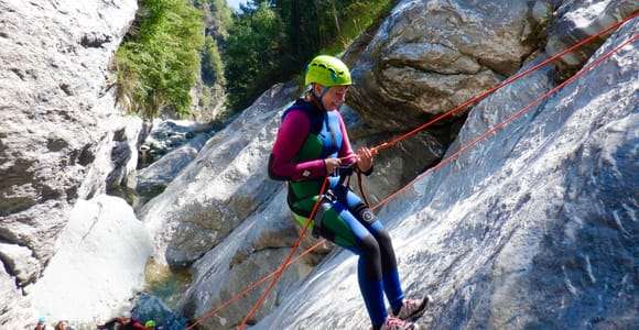 Valle de Aosta: tour de barranquismo y adrenalina en el torrente Chalamy