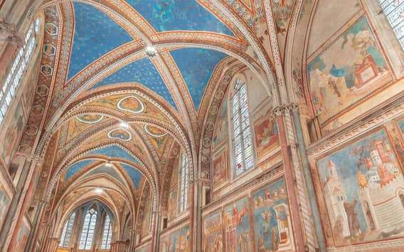 Assisi: Eintritt in die Basilika San Francesco mit Audioguide