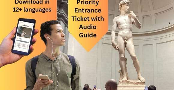 Florença: Entrada com hora marcada para o David de Michelangelo e eBook