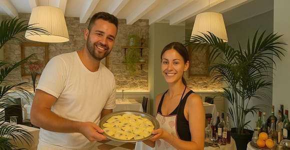 Curso de culinária de massa fresca e tiramisu no centro de Verona
