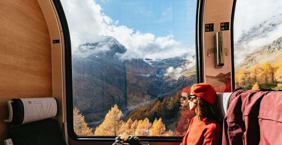 Von Como aus: St. Moritz und Tirano Reise mit Bernina Express