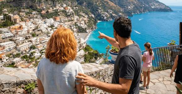 Från Neapel: Dagsutflykt till Amalfikusten med Sorrento & Positano