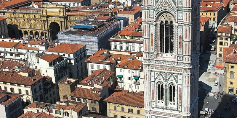 Firenze felülről